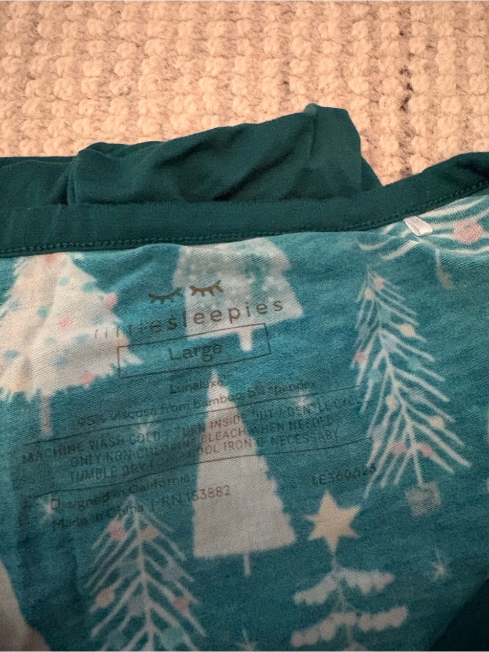 Little Sleepies Women’s Forest Holiday Pajama Set - Large